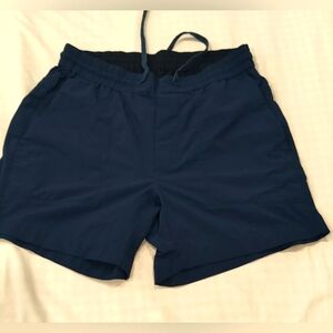 Navy Blue Athletic Shorts